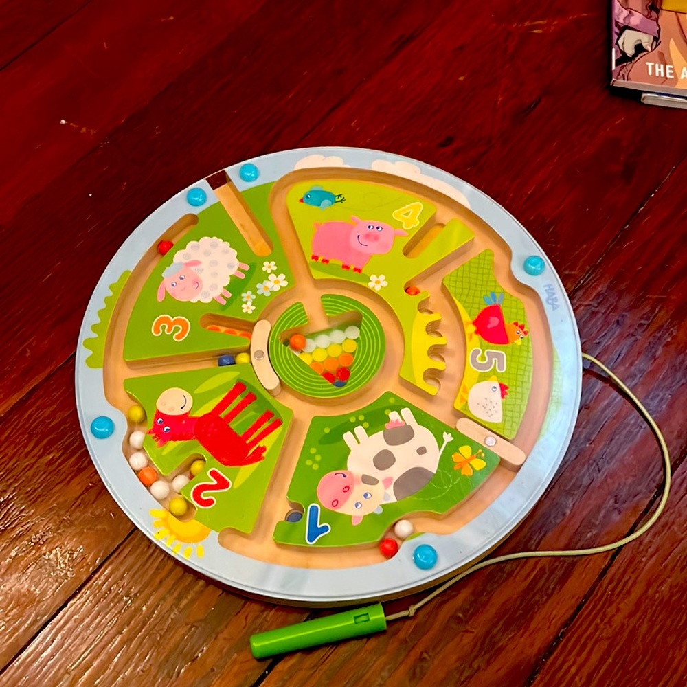 HABA Number Maze Magnetic Game